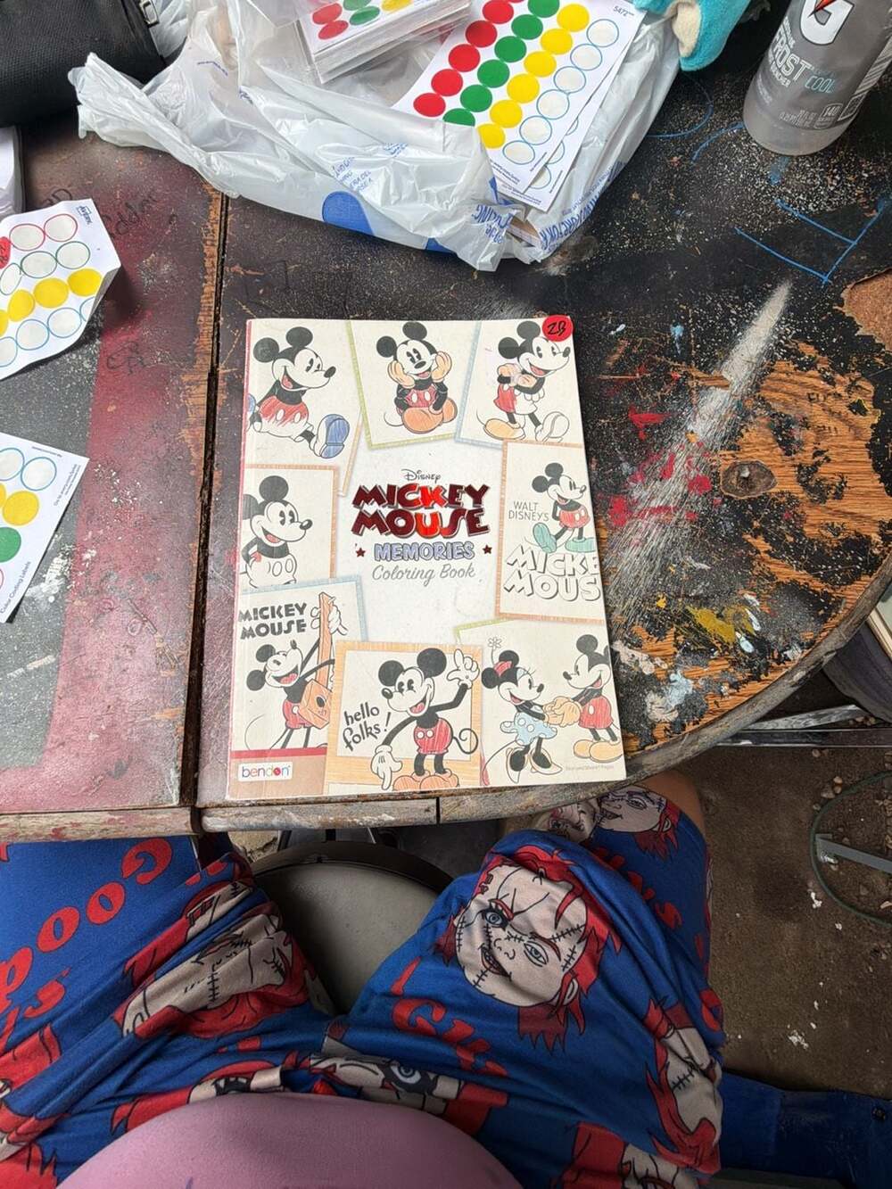 Disney Mickey Mouse Memories Coloring Book by Bendon
